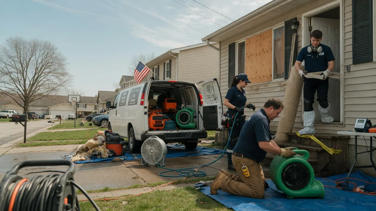 Water Damage Restoration in Maple, TX near me